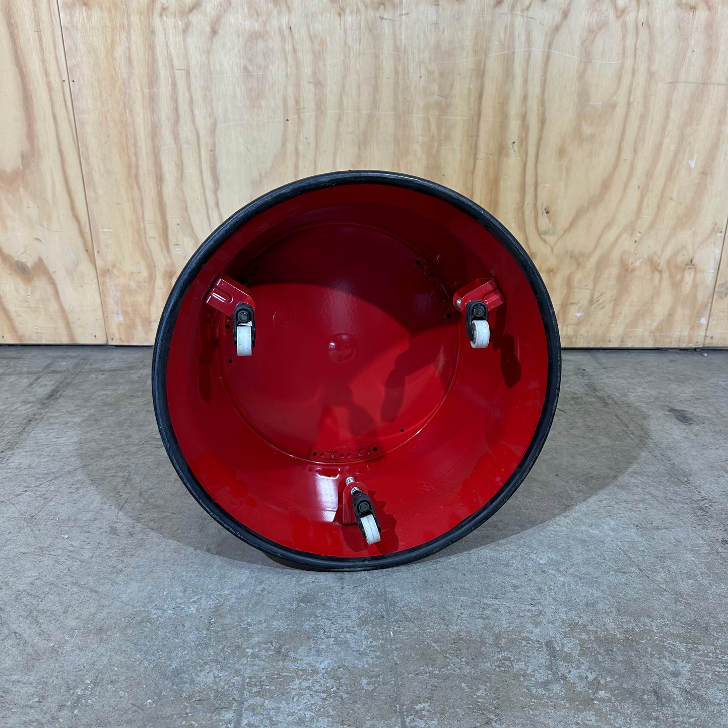Red Practic Movable Step Stool