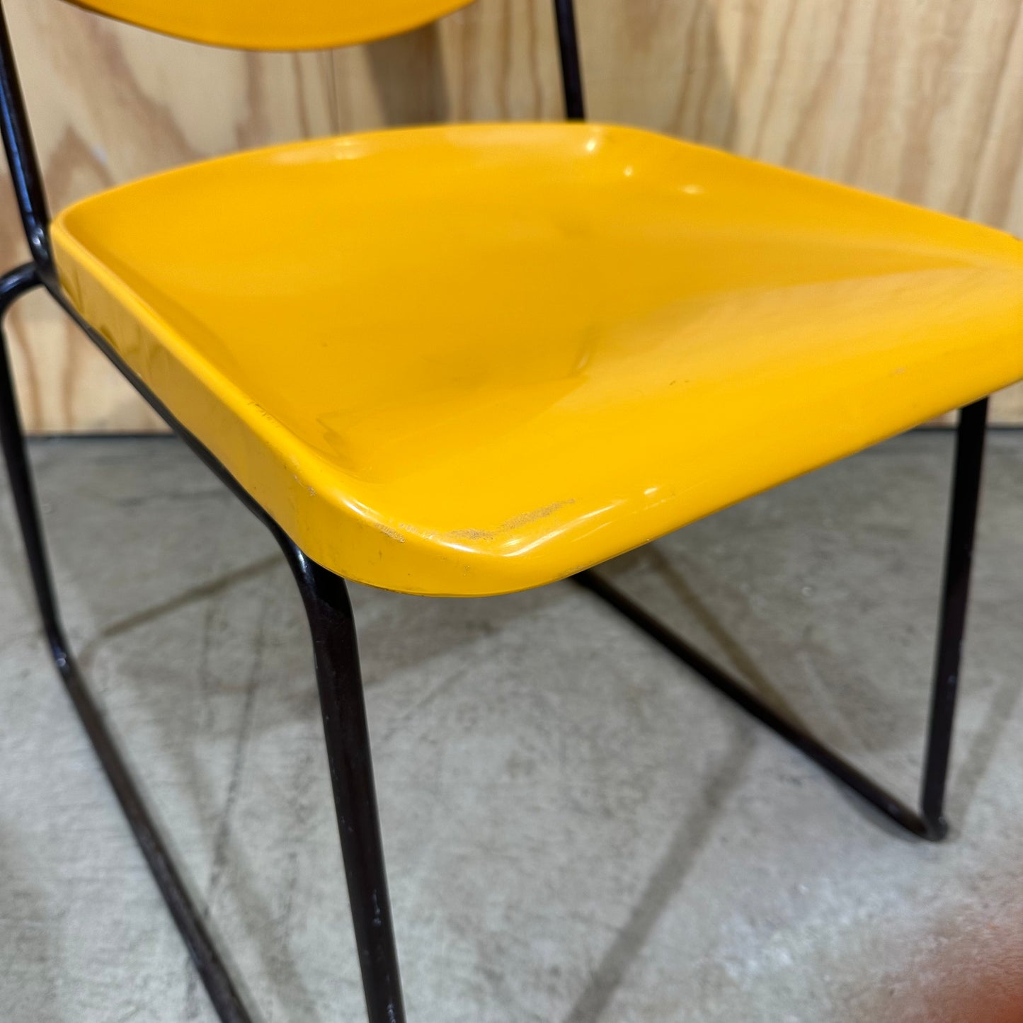 Vintage Sebel Proteus Chair in Yellow