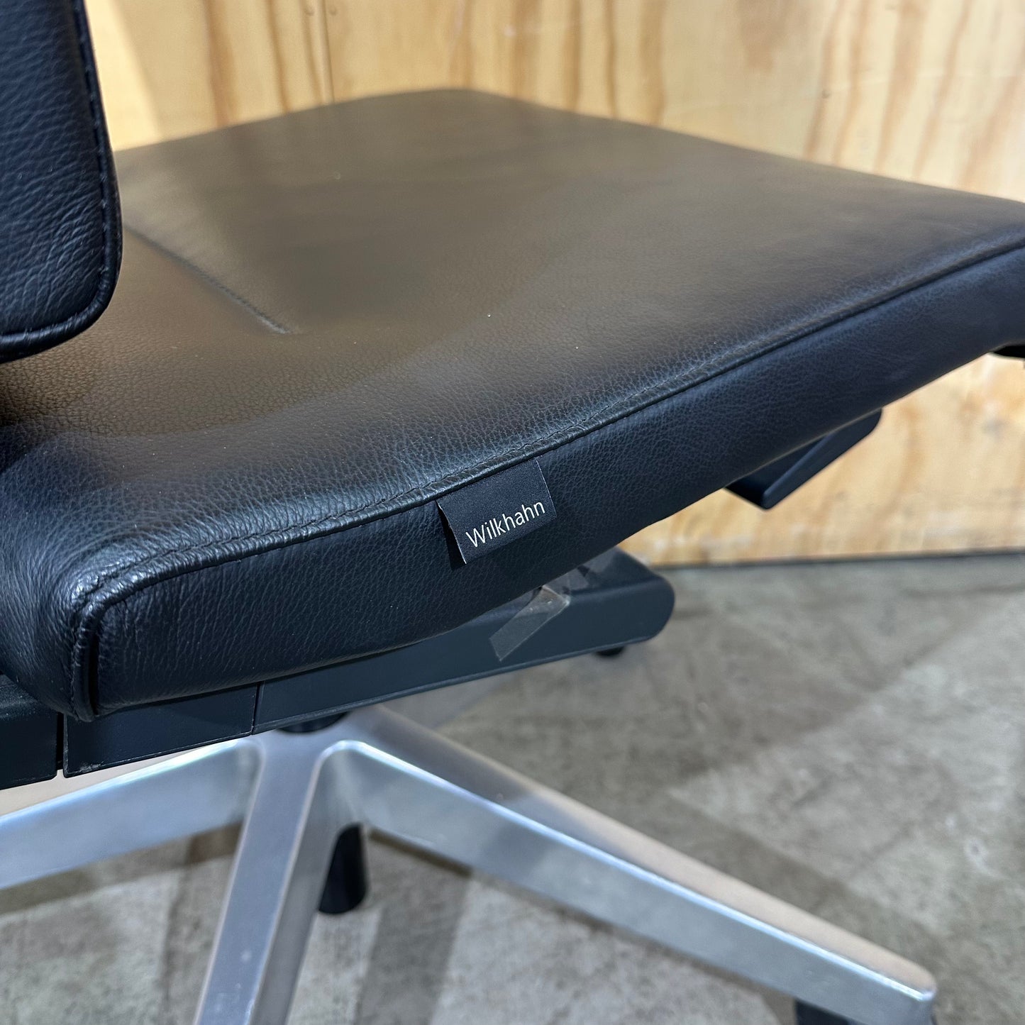 Wilkhahn Leather Office Chair