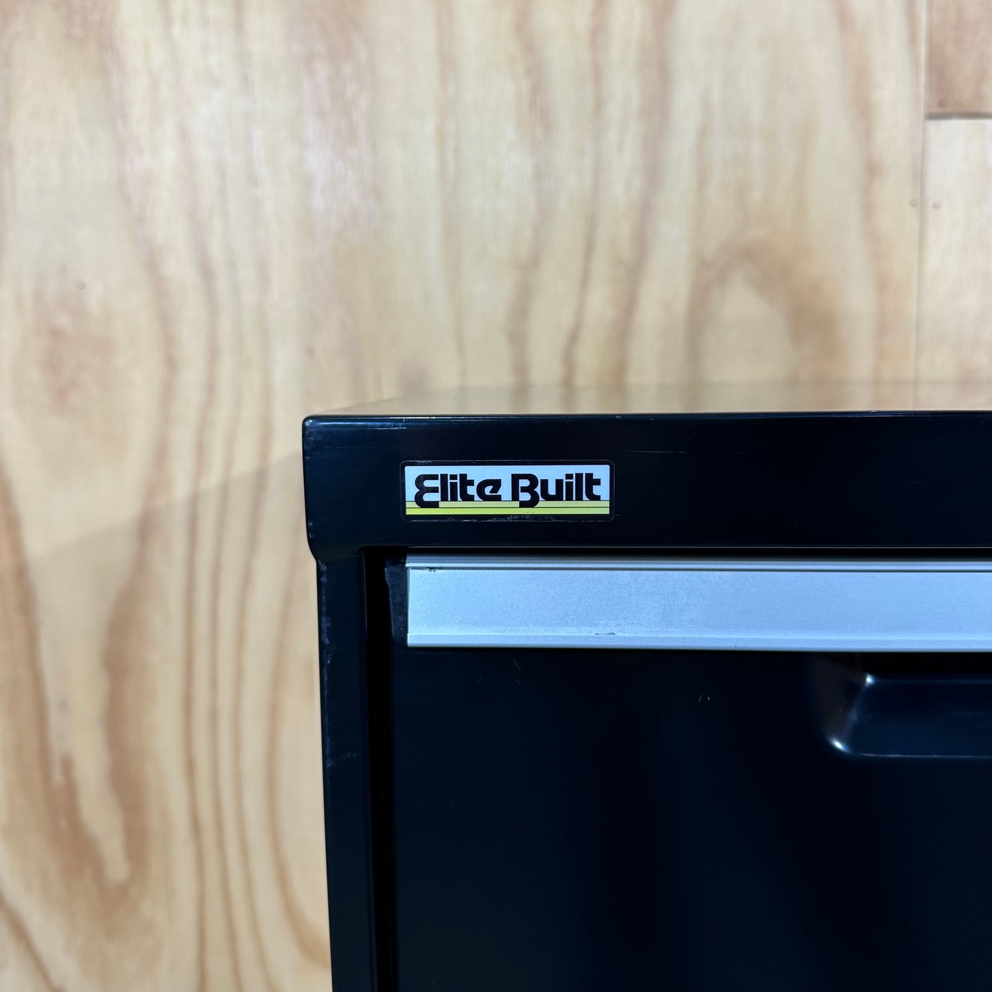 Elitebuilt Heavy-Duty Wide Filing Cabinet in Black