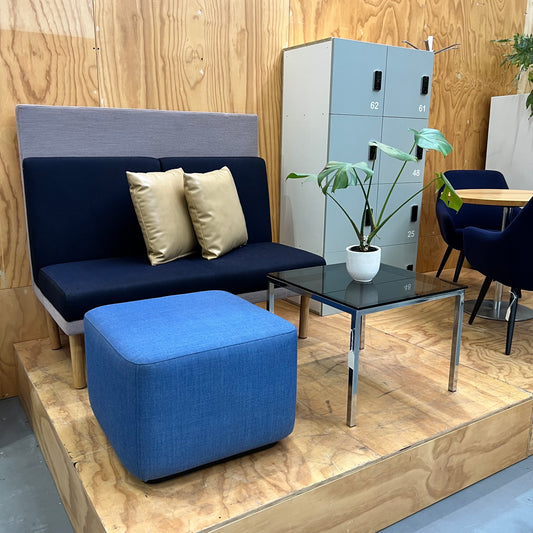 Zenith EDO Modular Lounge in Navy & Light Pink