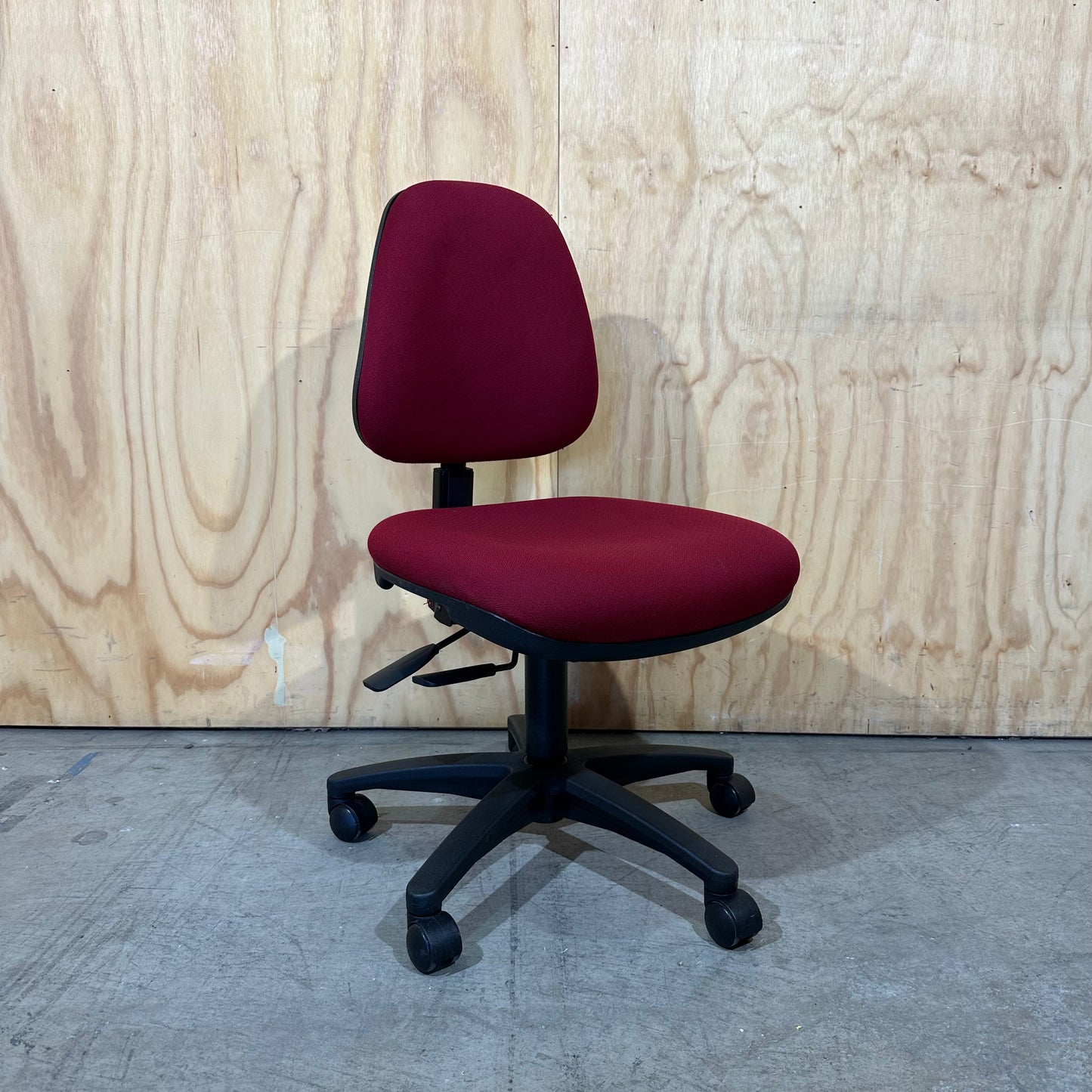 Red Low Back Task Chair