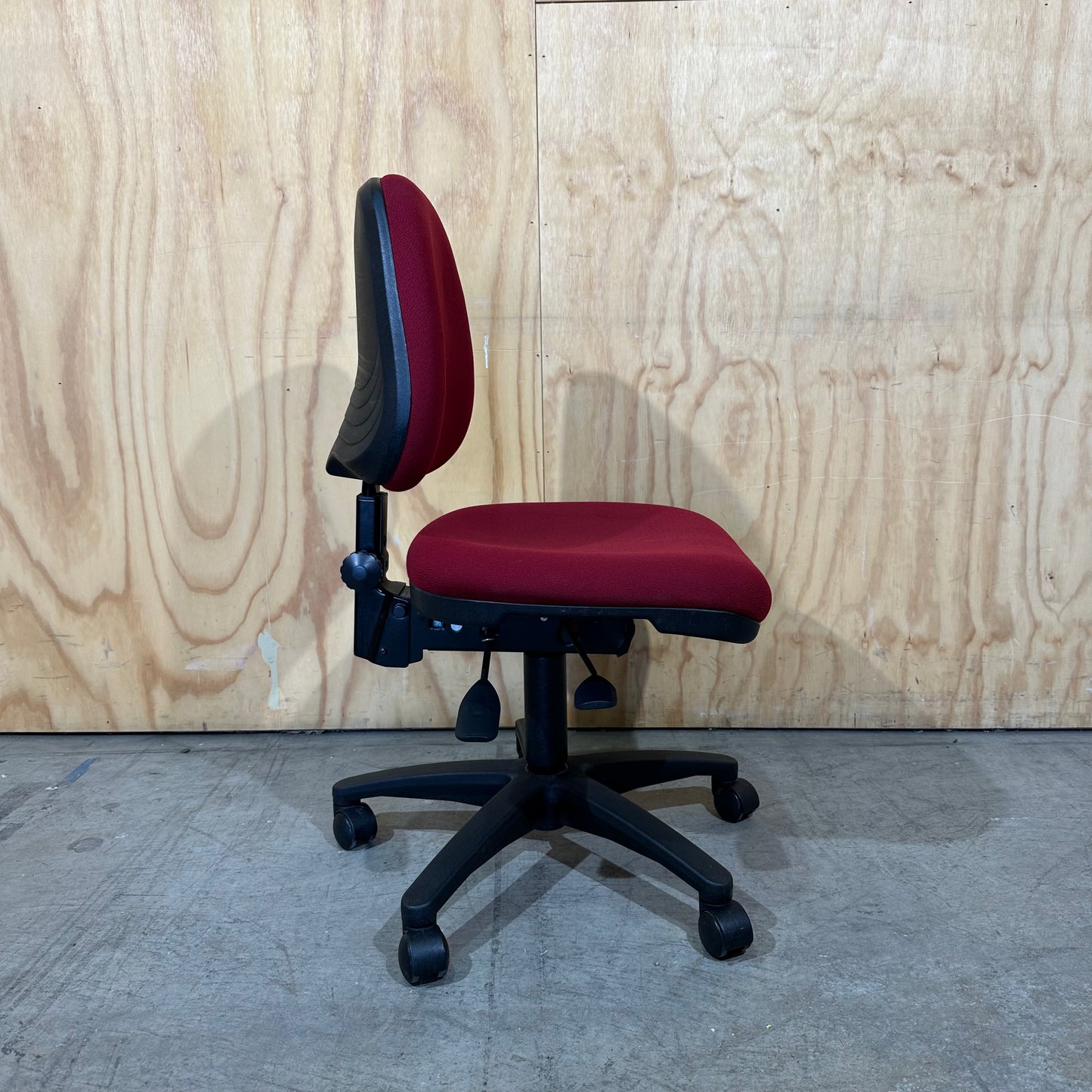 Red Low Back Task Chair