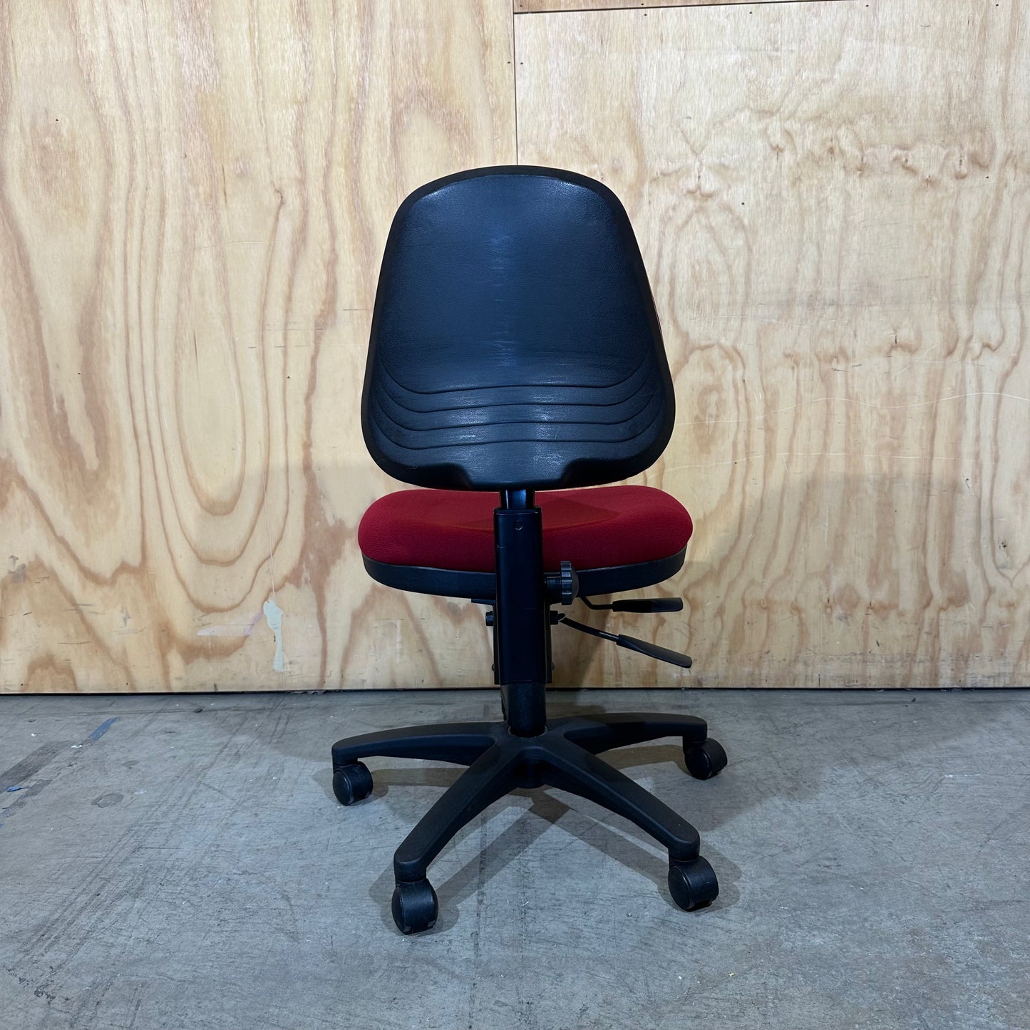 Red Low Back Task Chair