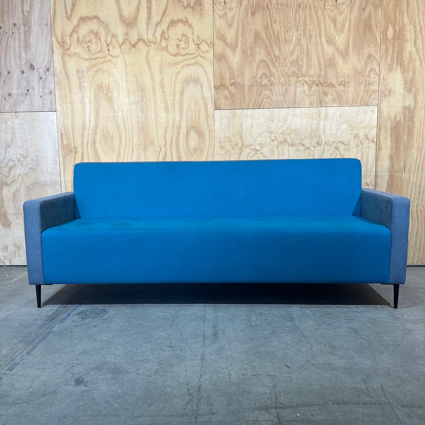 Grey and Blue Chair Solutions Koosh Sofa