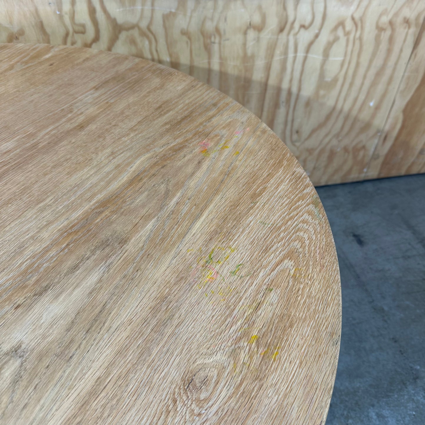 Round Wooden Dining Table