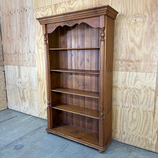 Ornamental Wooden Bookshelf