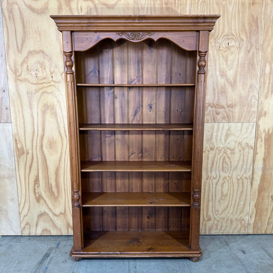 Ornamental Wooden Bookshelf