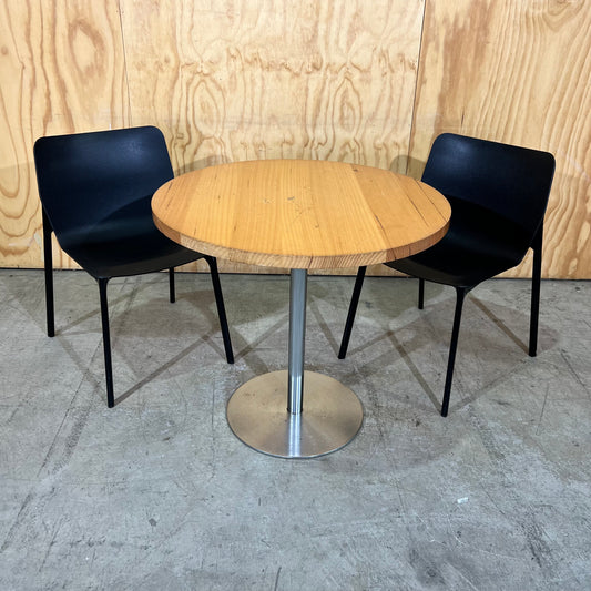 Wilkhahn Chassis Visitor Chair Black