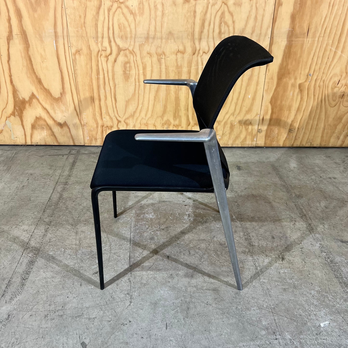 Vitra MedaSlim Office Chair Mesh Back with Chrome Arms