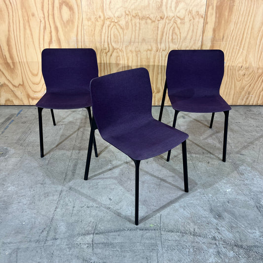 Wilkhahn Chassis Visitor Chair Purple