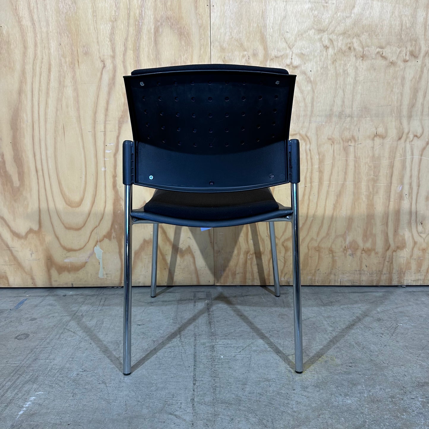 Black STEM Company Stackable Chair