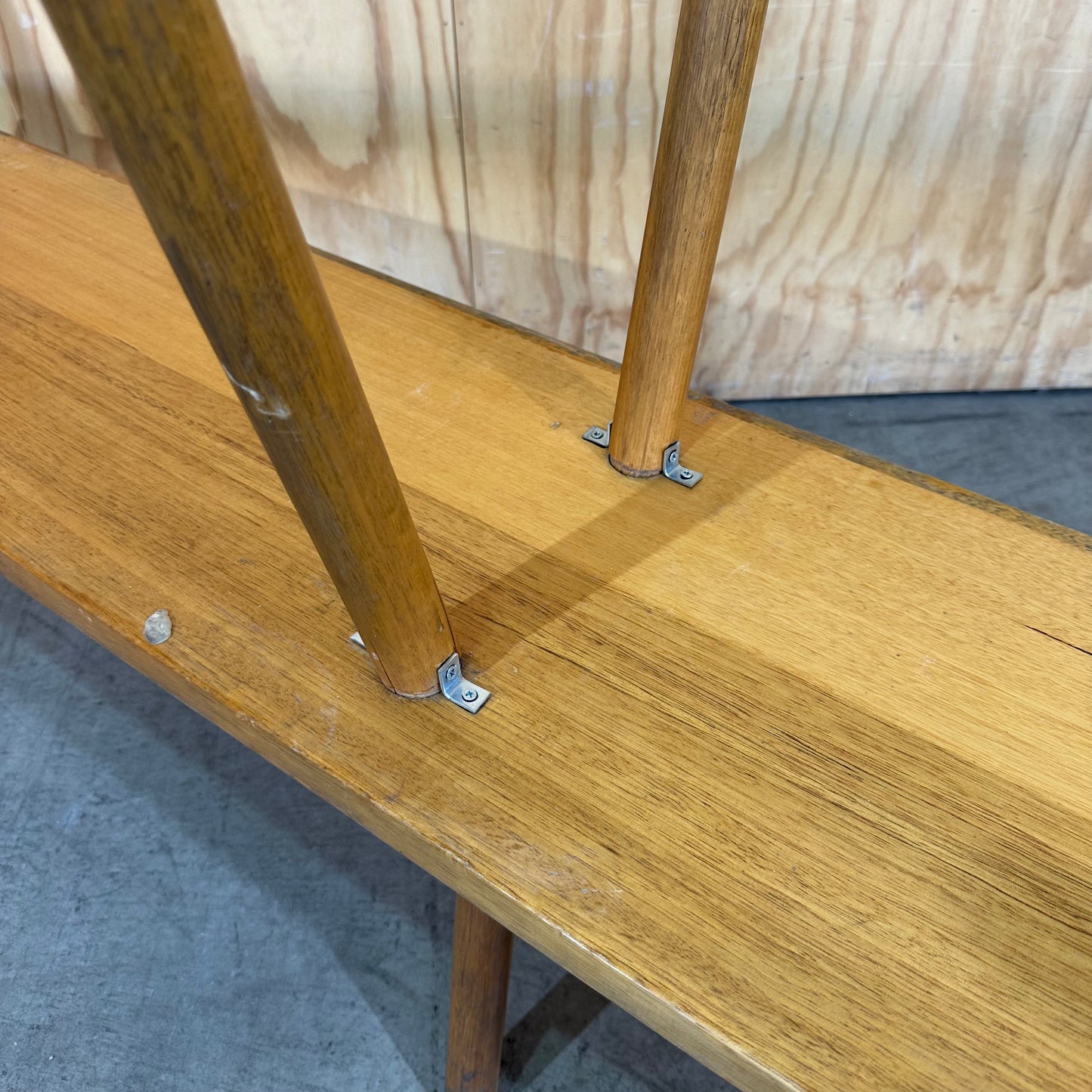 Rustic Solid Timber Bench Seat