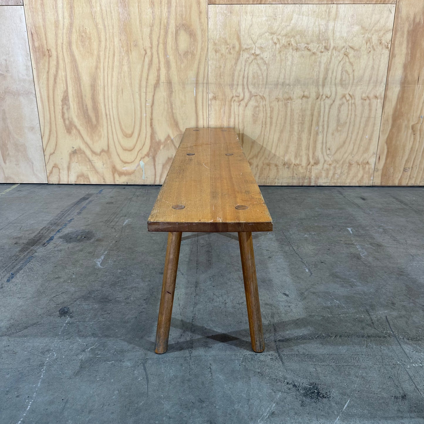 Rustic Solid Timber Bench Seat