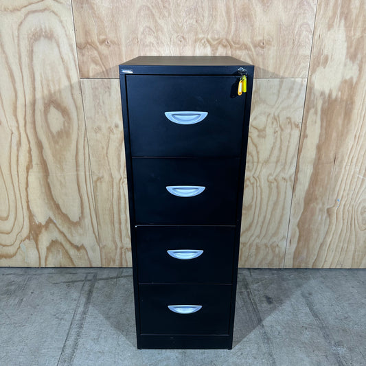 Endurance filing cabinet four drawers black