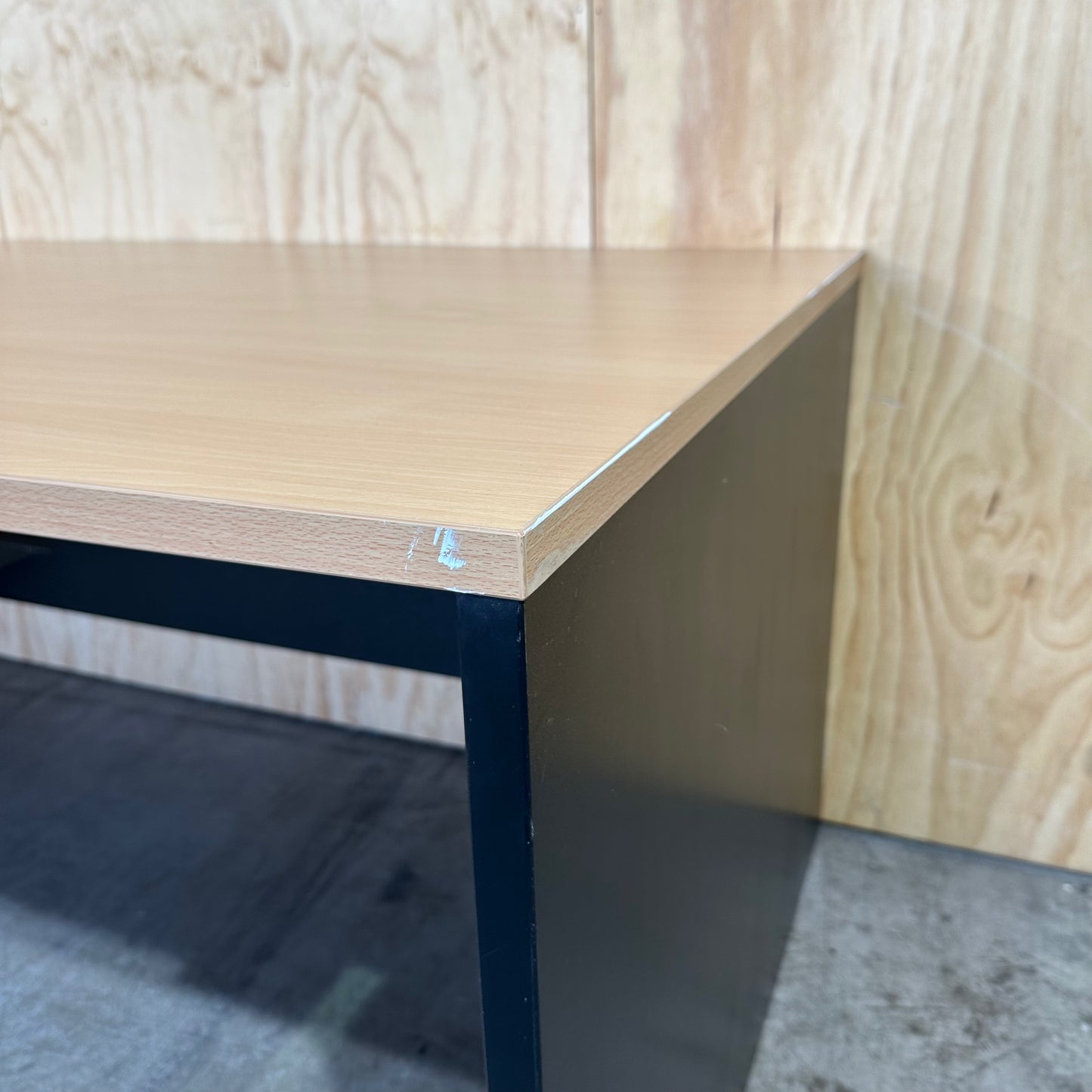 Desk with Adjustable Keyboard Height