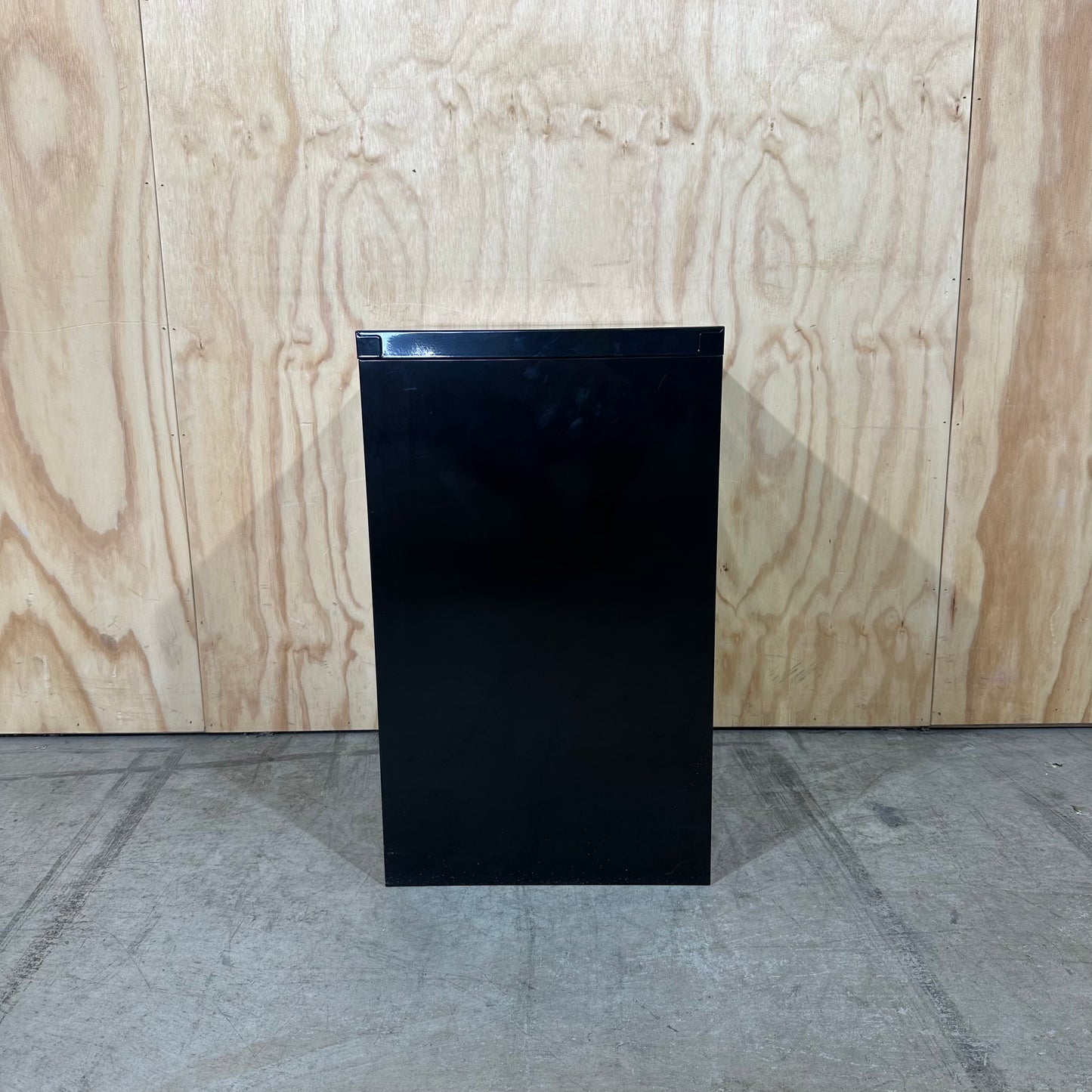 Black 2 Drawer Filing Cabinet