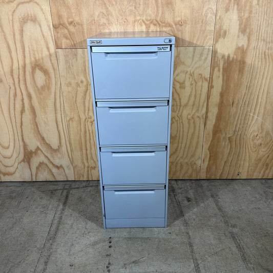 Elitebuilt Grey 4 drawer filing cabinet