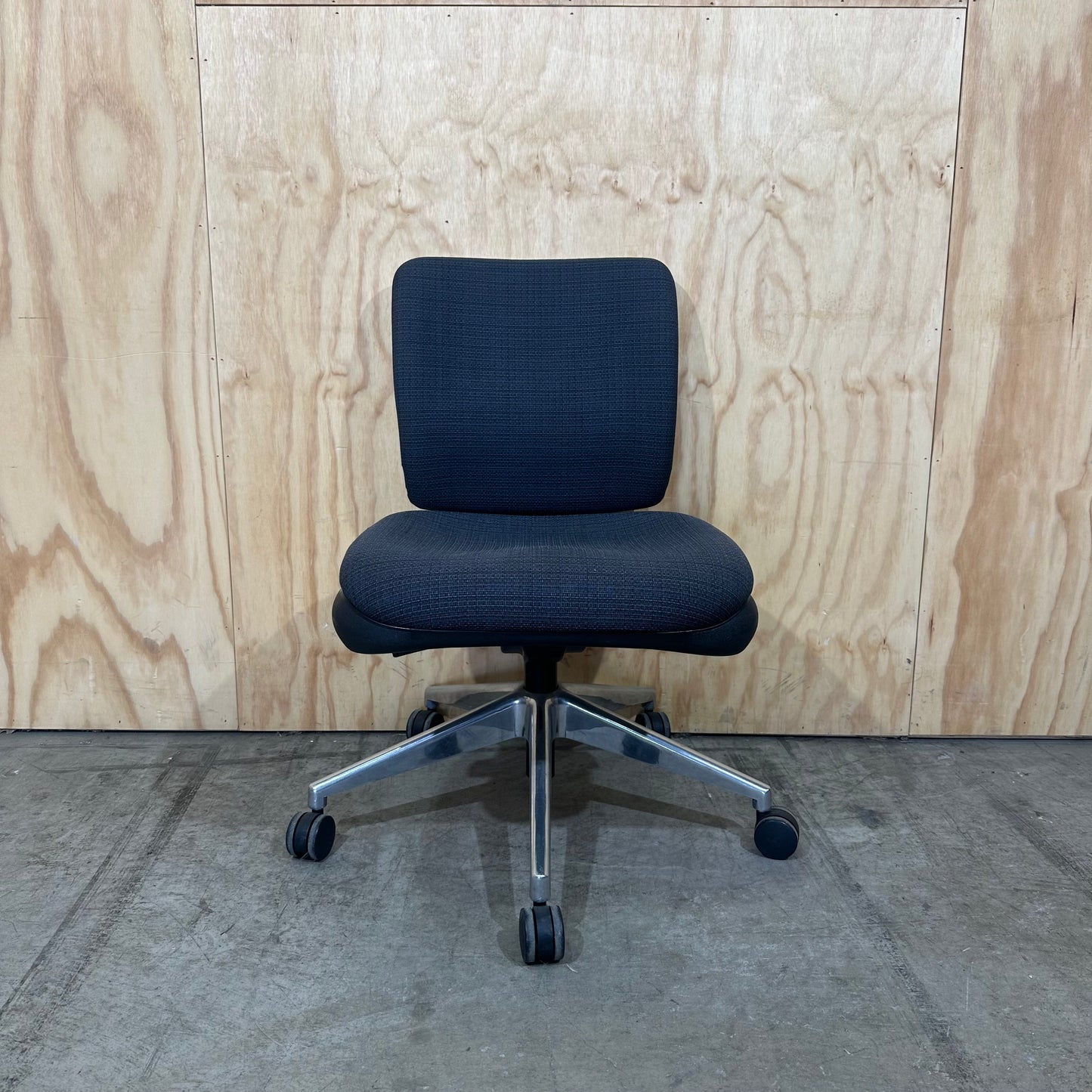Blue Squareback Task Chair