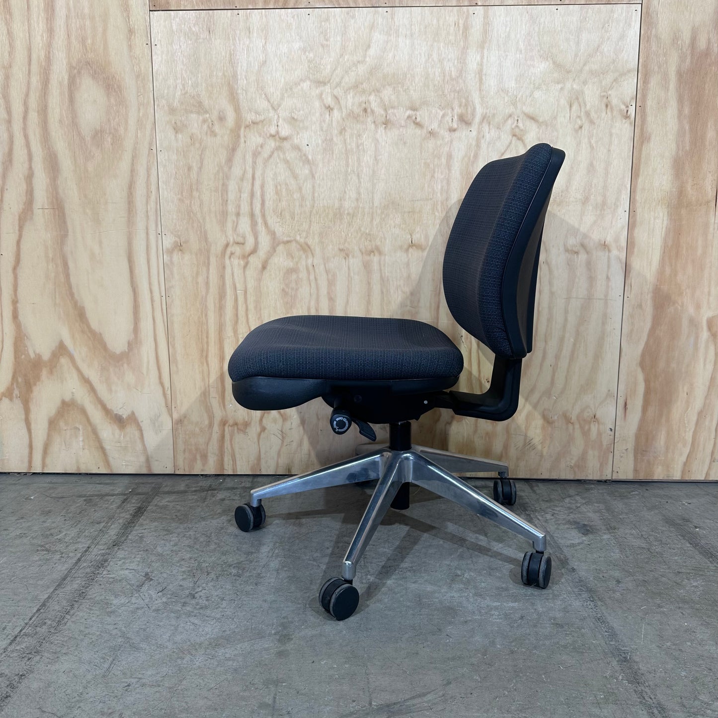 Blue Squareback Task Chair