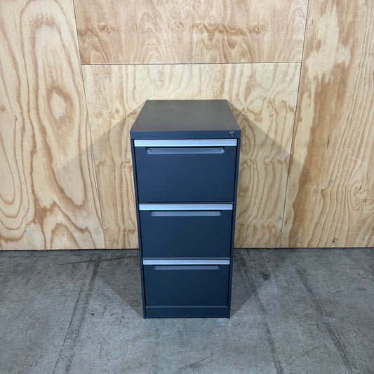 Dark Grey Filing Cabinet