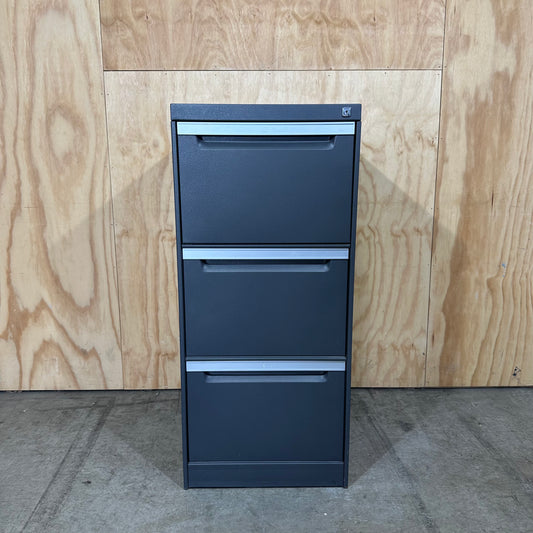 Dark Grey Filing Cabinet
