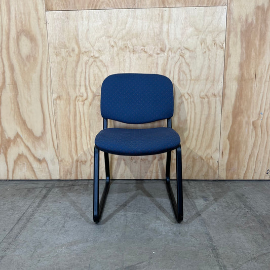 Blue Pattern Visitor Chair