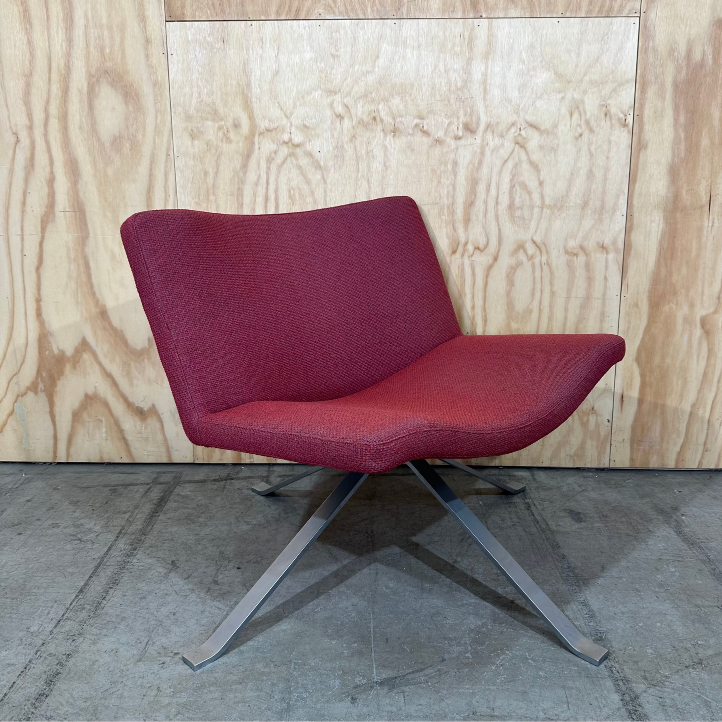 Wave Swivel Lounge Chair by Peter Maly for Tonon