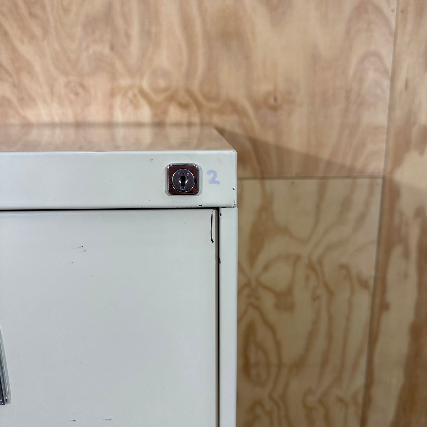 Beige 4 Drawer Filing Cabinet