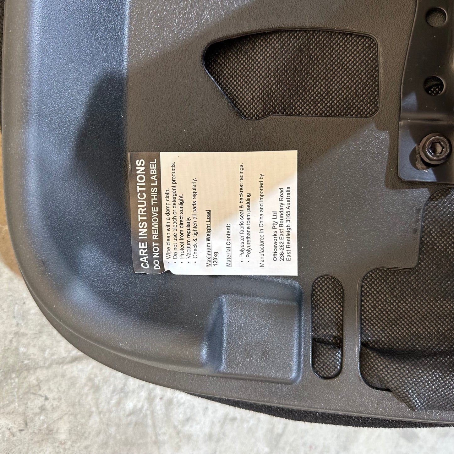 Officeworks low back Task Chair