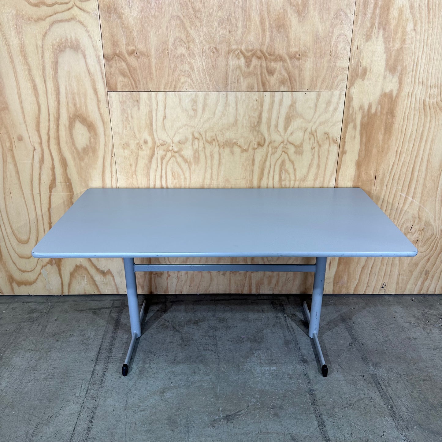 Grey Melamine Desk