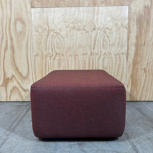 Sebel Smart Softies Bloc Ottoman in Burgundy