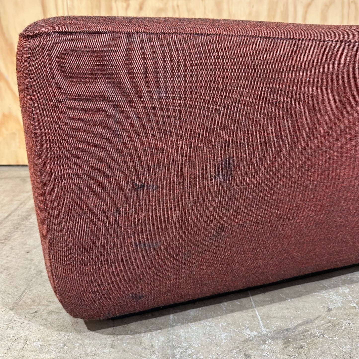 Sebel Smart Softies Bloc Ottoman in Burgundy