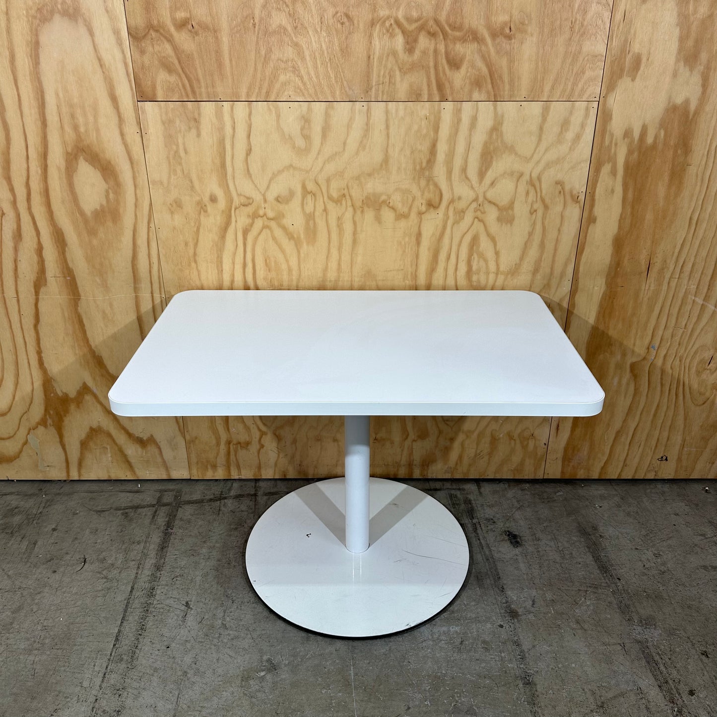 Rectangular Table with Round Base