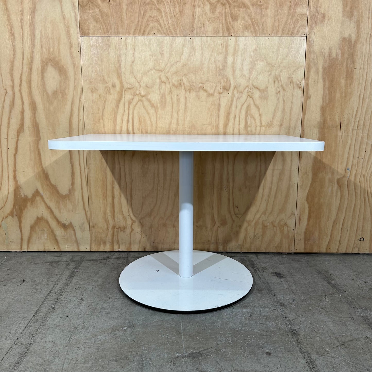 Rectangular Table with Round Base