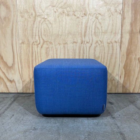 Sebel Smart Softies Bloc Square Ottoman in Blue