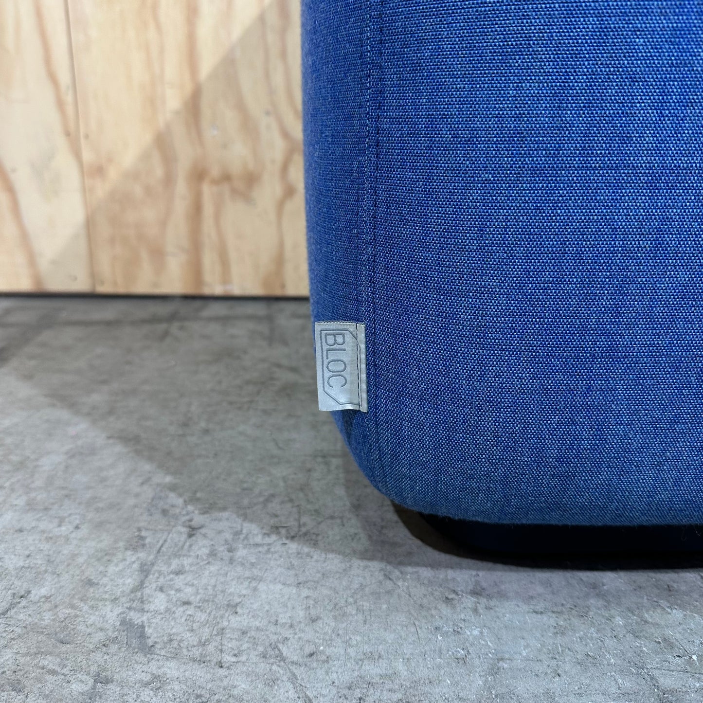 Sebel Smart Softies Bloc Square Ottoman in Blue