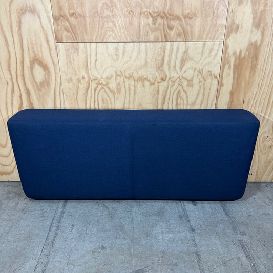 Navy Upholstered Bench