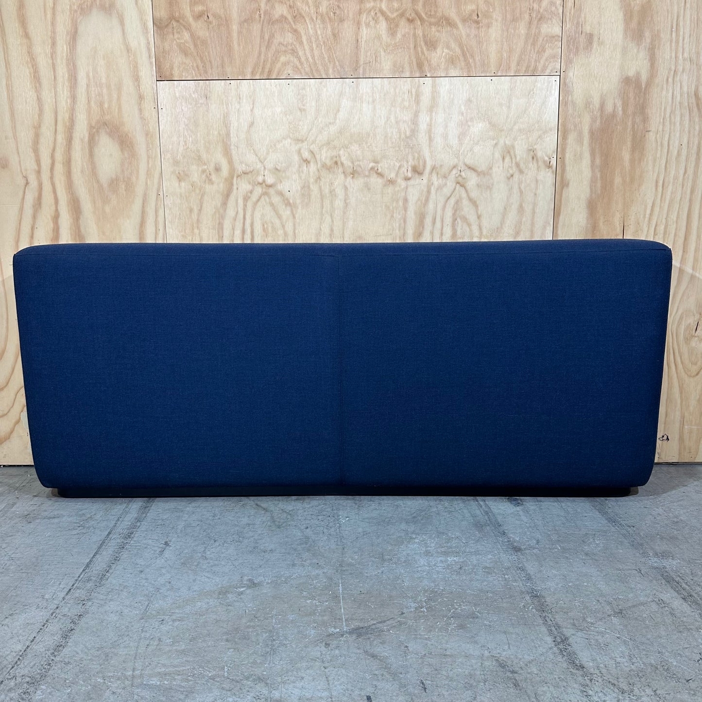 Navy Upholstered Bench