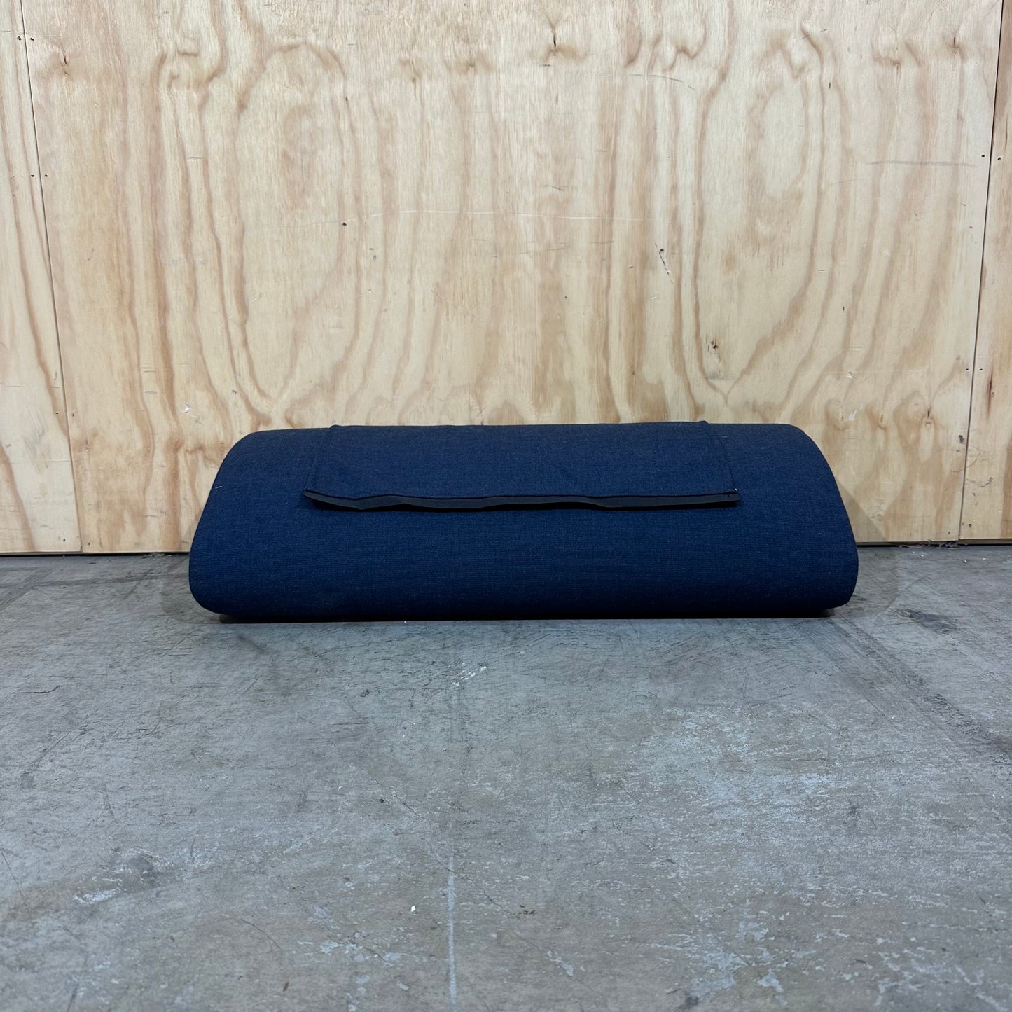 Cylindrical Navy Couch Cushion