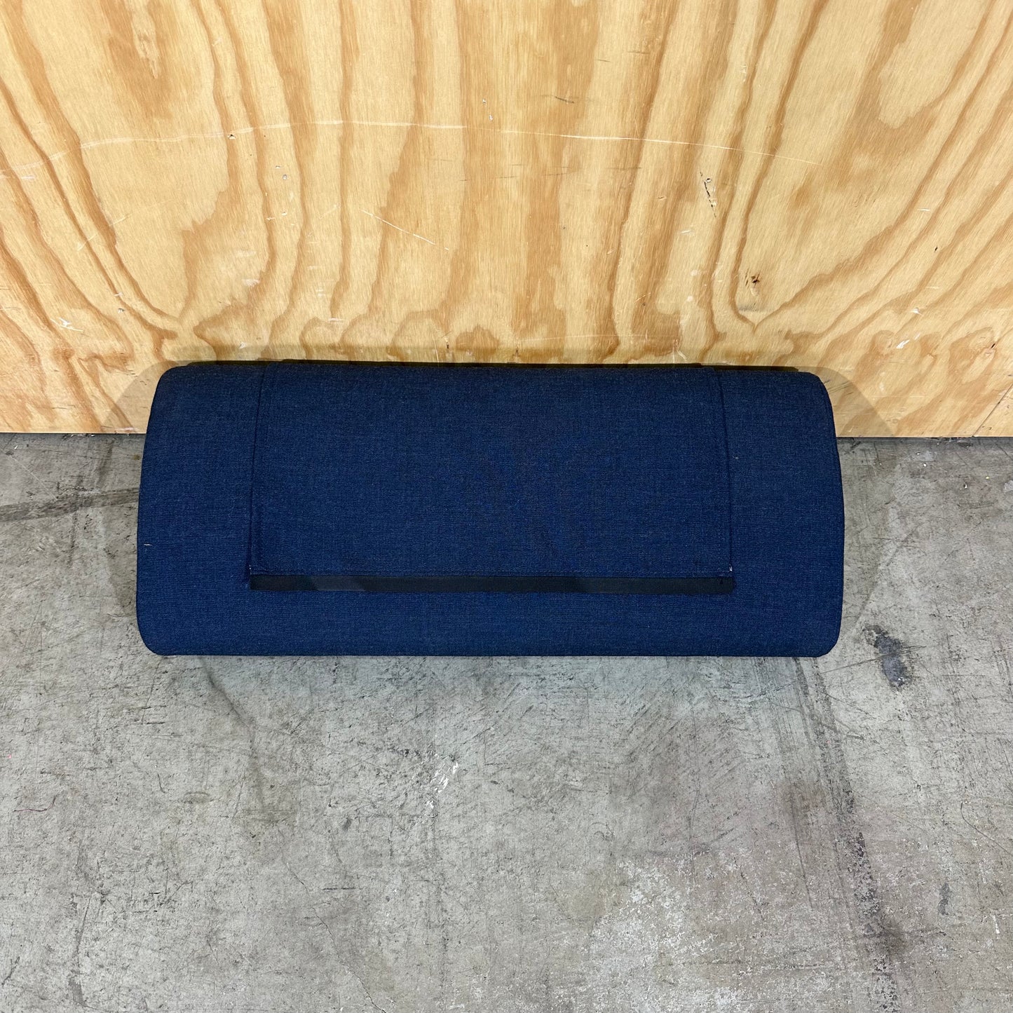 Cylindrical Navy Couch Cushion