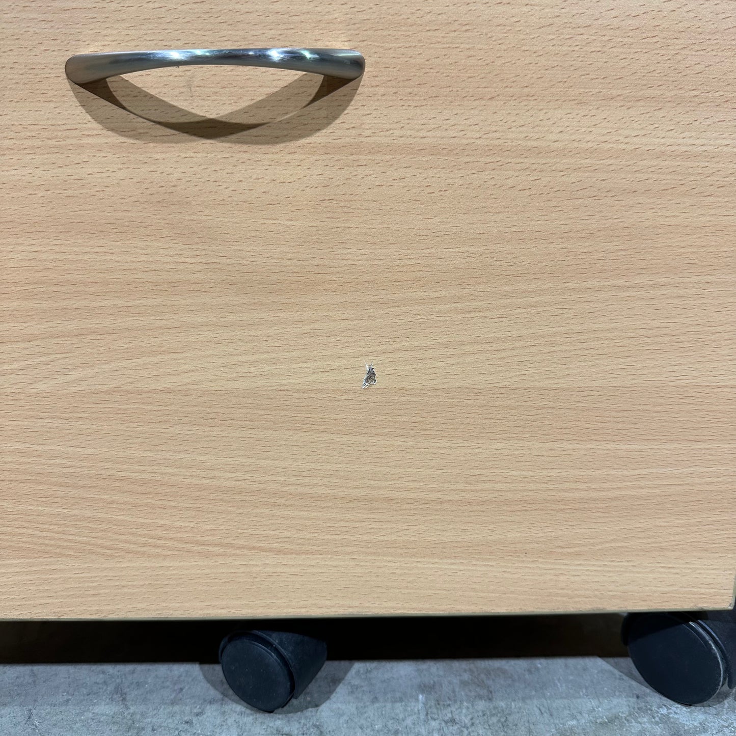 Beech and Charcoal Pedestal