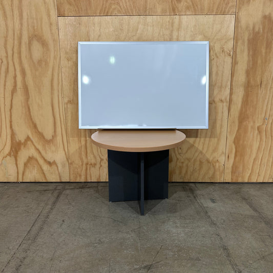 Small Magnetic Dry Erase Whiteboard with Pen Tray