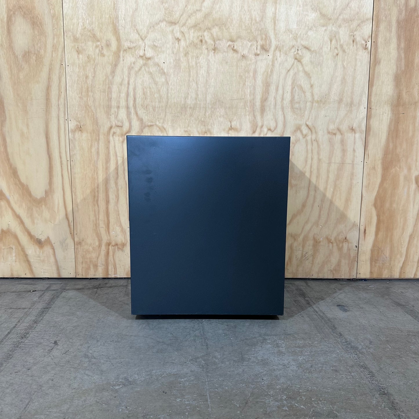 Dark Grey Metal Pedestal