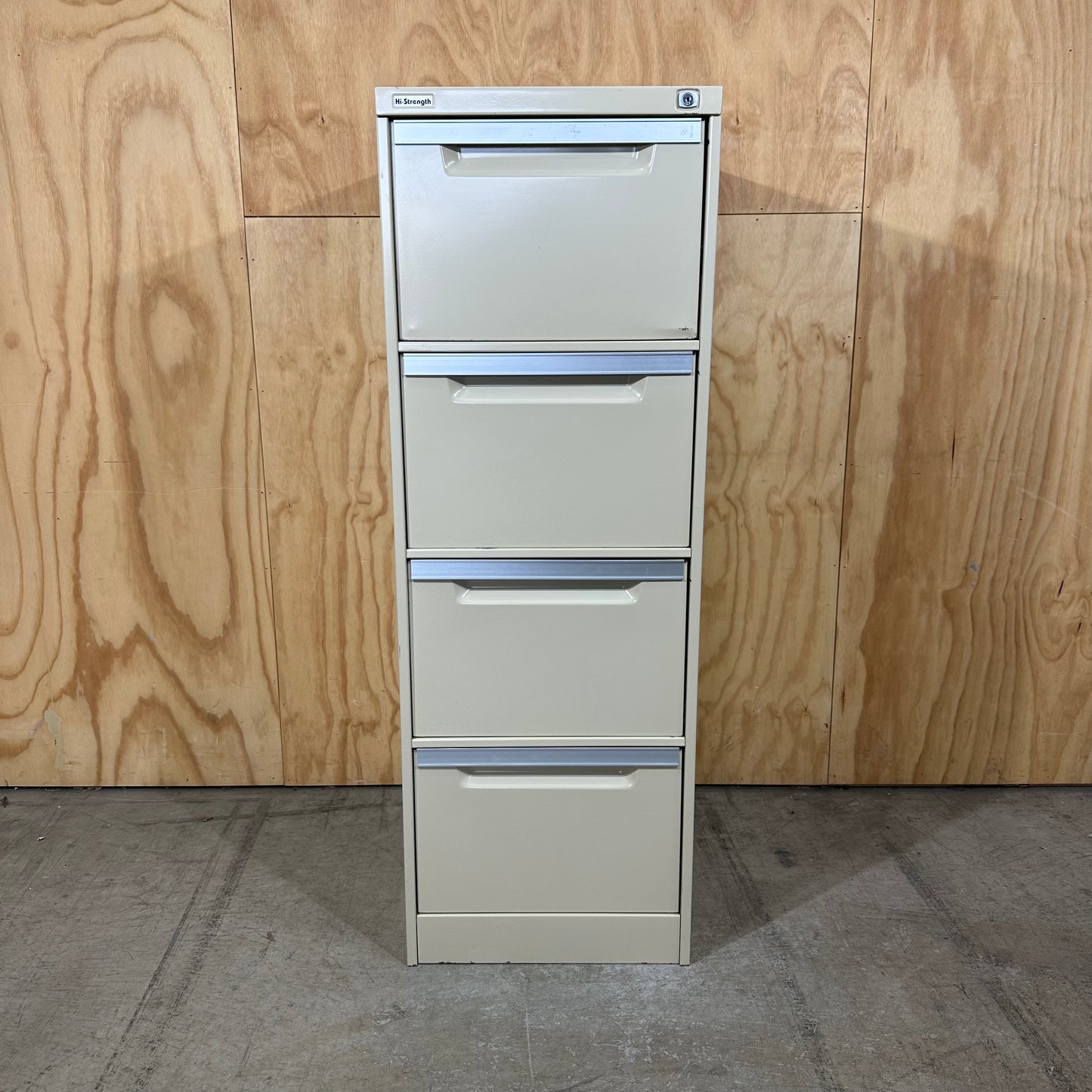 Beige Hi-Strength Filing Cabinet