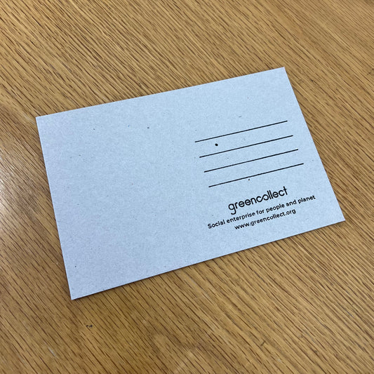 Green Collect QVM Postcard