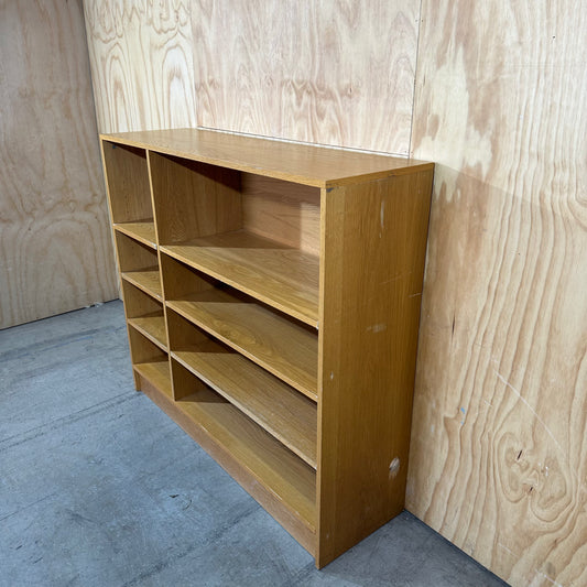 Contemporary Oak Shelving Unit