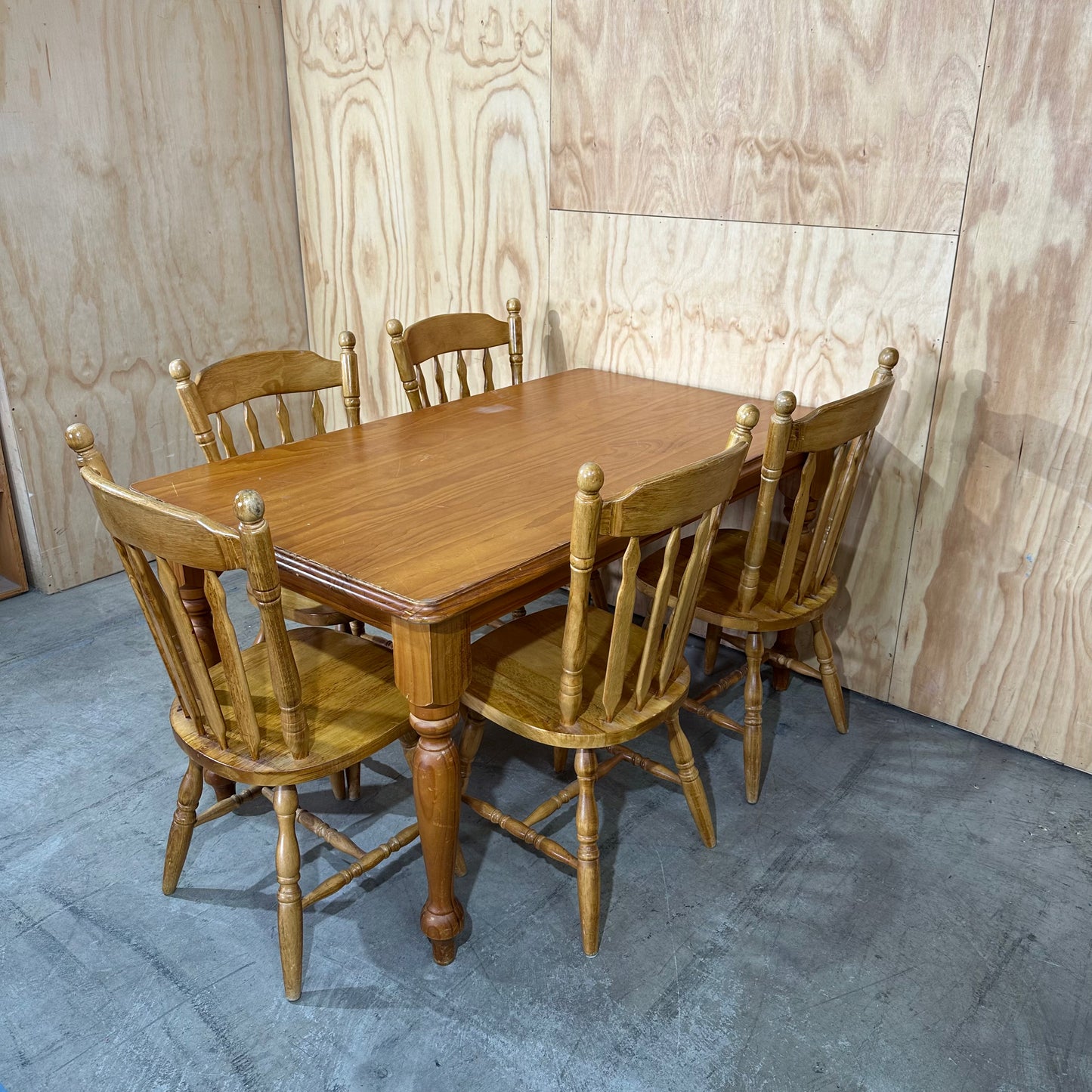 Classic Solid Timber Dining Set
