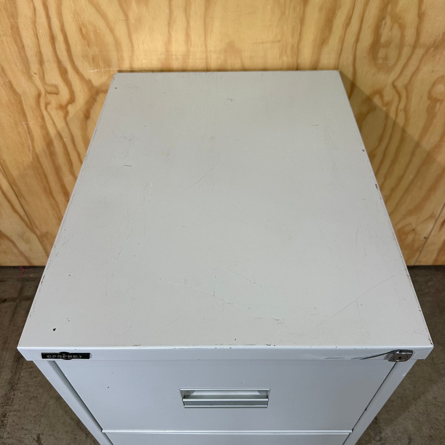 Godfrey Grey 2 Drawer Filing Cabinet