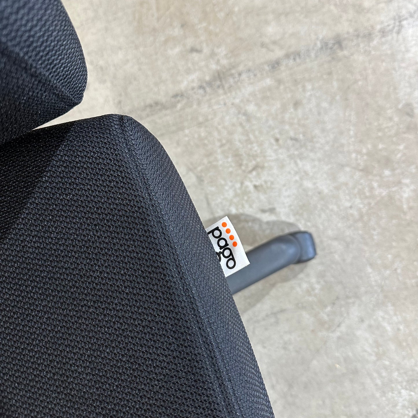 Pago Matrix II High Back Heavy Duty Task Chair in Black